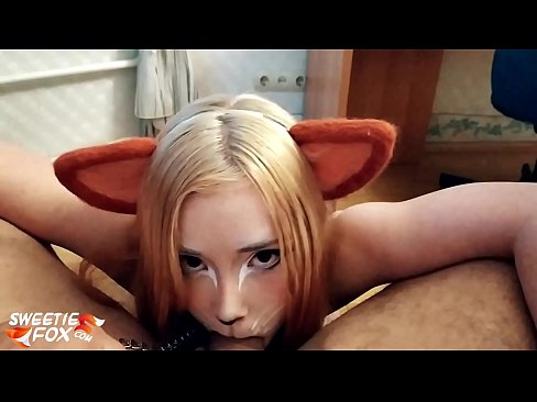 ❤️ Кицуне анын оозуна Дик жана сперма жутуп ❤️❌ Порно ky.drpornofilme.ru ❌